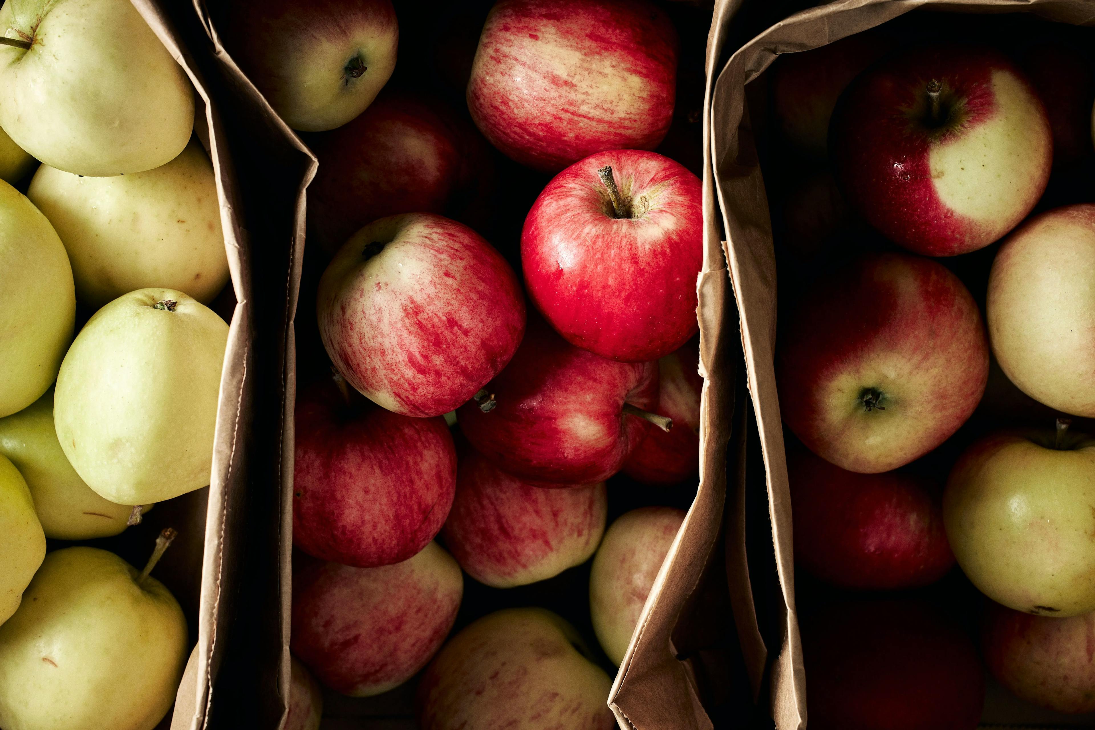 Opbevaring af æbler: Få mere ud af dine frugter